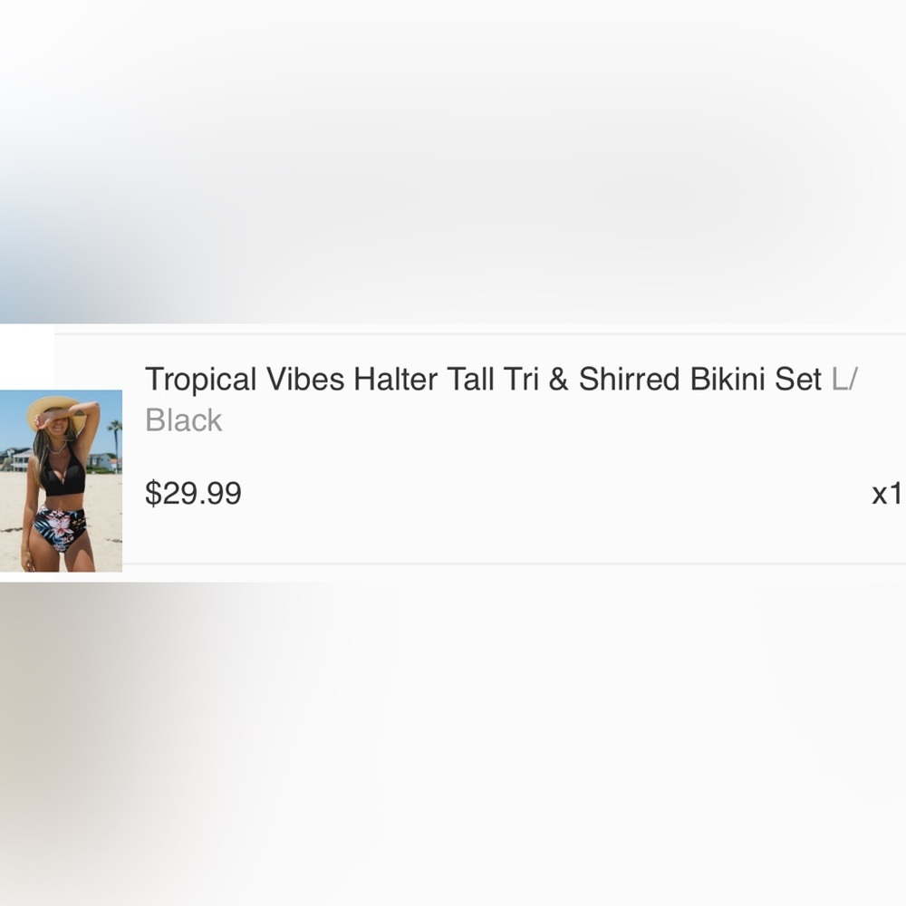Brand new - never worn - Cupshe high waisted bikini - Picture 2 of 9